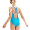 Speedo Girl's HyperBoom Placement Flyback Swimsuit - Bolt/ Miami Lilac
