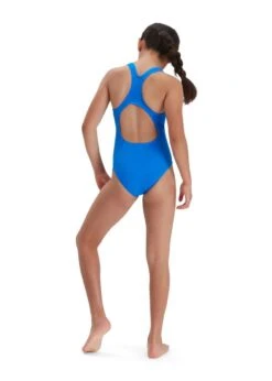 Speedo Girl's ECO Endurance+ Medalist Swimsuit - Bondi Blue