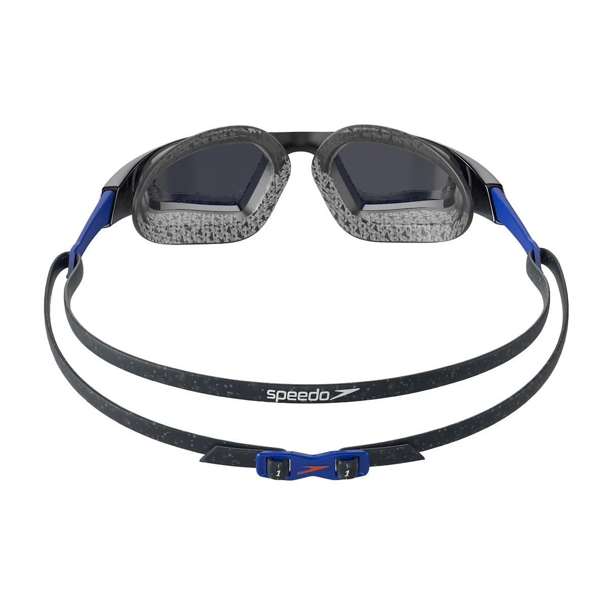 Speedo Aquapulse Pro Goggles - Oxid Grey/ Blue Flame/ Blue Smoke 2 Speedo Aquapulse Pro Goggles - Oxid Grey/ Blue Flame/ Blue Smoke - Image 2