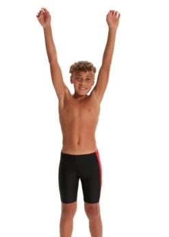 Speedo Boys Dive Jammer - Black/Fed Red/Dove Grey -Swimsuit Store tumbnail 71d77d54 f809 4216 8d4f 112018c09e56