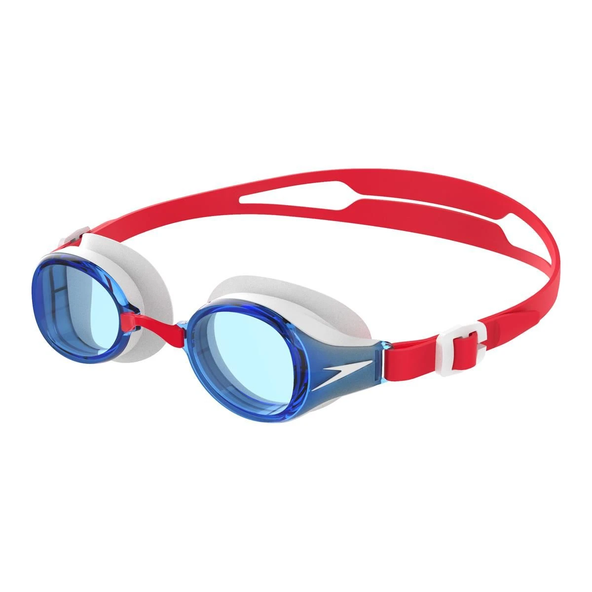 Speedo Hydropure Junior Goggles - Red/ White/ Blue 2 Speedo Hydropure Junior Goggles - Red/ White/ Blue - Image 2