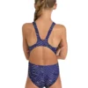 Arena Girl's Kikko Swim Tech Back Swimsuit - Navy/Multi