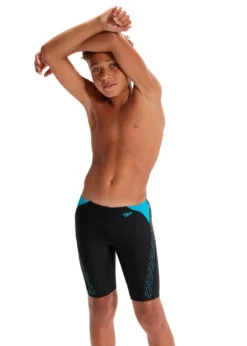 Speedo Boy's HyperBoom Splice Jammer - Black/ Bolt -Swimsuit Store tumbnail 866b098b 08ca 438f bd9d c37221ad47ea