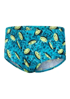 Speedo Boy's Smileys 13cm Brief - Adriatic/ Yellow/ Nordic Teal -Swimsuit Store tumbnail 9f0629b0 2a7a 47d2 a139 08bbd34ef421 1