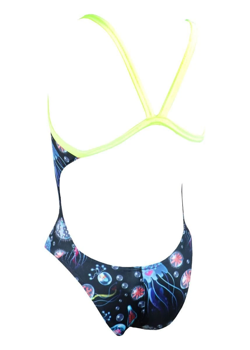 Turbo Sea Medusa Swimsuit - Black 1 Turbo Sea Medusa Swimsuit - Black