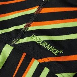 Speedo Boys Fastskin Junior Endurance+ High Waist Jammer - Black/ Atomic Lime/ Salso