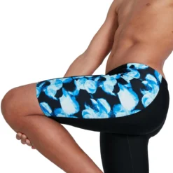 Speedo Boy's Allover Panel Jammer - Black/ Bondi Blue/ Mercurial Blue -Swimsuit Store tumbnail a4d0a051 d7d6 486c 8dea 84f309f4b651