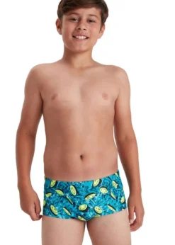 Speedo Boy's Smileys 13cm Brief - Adriatic/ Yellow/ Nordic Teal -Swimsuit Store tumbnail aa11f945 e623 4b45 9657 c294701d4de0 1