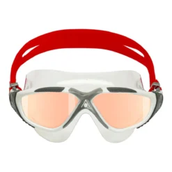 Aqua Sphere Vista Iridescent Mirrored Goggles - White/ Red -Swimsuit Store tumbnail ac7b0c66 d3d5 4f54 8cf7 18186bbe683a