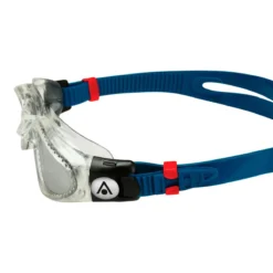 Aquasphere Kaiman Silver Titanium Mirrored Goggles - Clear/ Blue -Swimsuit Store tumbnail aea46b4c f164 4582 bc68 70bc463beb92