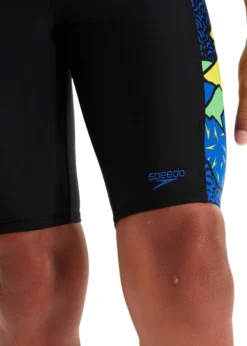 Speedo Boy's Digital Placement Jammer - Black/ Blue Flame/ Bright Yellow/ Fluo Green -Swimsuit Store tumbnail b1a8c152 d60d 4ad3 94c3 bdec20b35adc