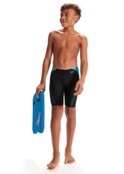 Speedo Boy's HyperBoom Splice Jammer - Black/ Bolt -Swimsuit Store tumbnail b3822fd4 21da 40ed 927a 4a9e7c0424cd
