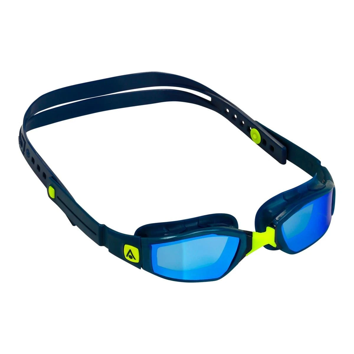 Aqua Sphere Ninja Blue Titanium Mirrored Goggles - Lightning Wave 2 Aqua Sphere Ninja Blue Titanium Mirrored Goggles - Lightning Wave - Image 2