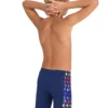 Arena Boy's Carnival Print Jammer - Navy/Multi