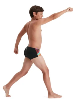 Speedo Boy's Glitche 13cm Brief - Black/ Salso/ White/ Tile -Swimsuit Store tumbnail bf074eeb f72f 4998 95d5 61238ee5e251