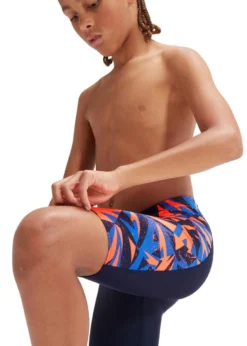 Speedo Boys Hyper Boom Panel Jammer - True Navy/Volcanic Orange/True Cobalt -Swimsuit Store tumbnail bfe87d3a e5c5 449d aba0 af7b1528e5f8