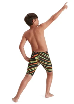 Speedo Boys Fastskin Junior Endurance+ High Waist Jammer - Black/ Atomic Lime/ Salso -Swimsuit Store tumbnail c1a5c1fc 665a 4b4f 853d 00f998152103