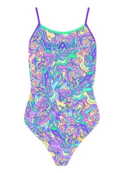 Amanzi Girl's Shimmer Pop Pro Back Swimsuit