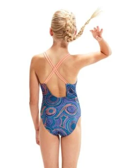 Speedo Girl's Allover Printed Twinstrap Swimsuit - Ammonite/ Soft Coral/ Miami Lilac/ Aquarium 7 Speedo Girl's Allover Printed Twinstrap Swimsuit - Ammonite/ Soft Coral/ Miami Lilac/ Aquarium -Swimsuit Store tumbnail cee644f0 c07d 4241 9899 b216e93cc19c