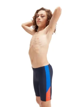 Speedo Boys Dive Jammer - Volcanic Orange/True Cobalt