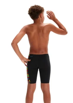 Speedo Boy's Digital Placement Jammer - Black/ Volcanic Orange/ Fluo Green/ Bright Yellow/ Lapis -Swimsuit Store tumbnail d37e462a 0ac8 49eb b5ff 4efd853205d4