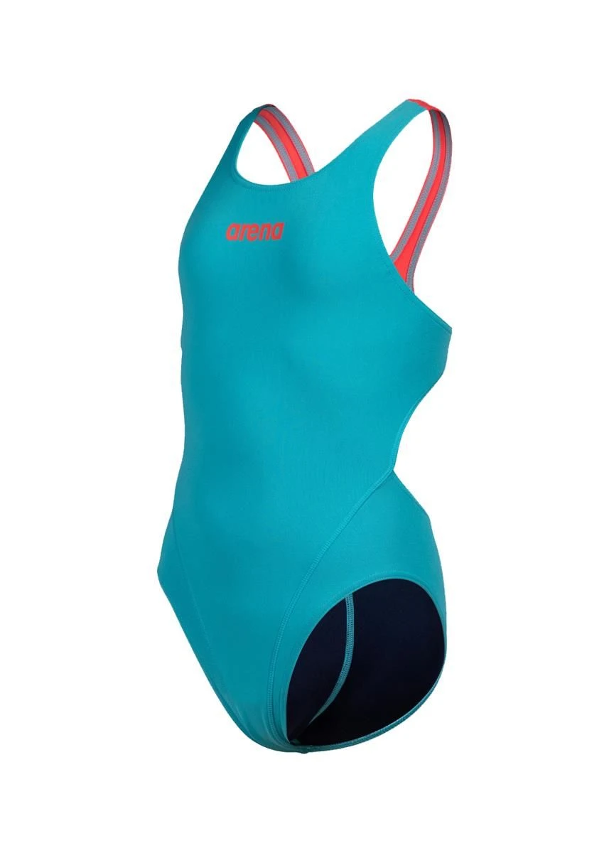 Arena Girl's Team Swim Tech Swimsuit - Martinica/Floreala 5 Arena Girl's Team Swim Tech Swimsuit - Martinica/Floreala - Image 5