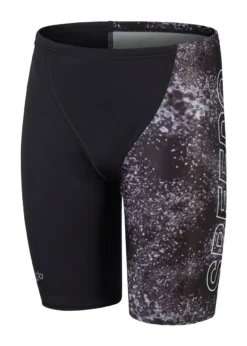 Speedo Boys Placement V Cut Digital Jammer - Black/USA Charcoal/Dove Grey -Swimsuit Store tumbnail d6114ba1 bdf7 4cff 8ad0 3e417f5d40f0