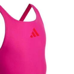 Adidas Girls 3 Bars Solid Swimsuit - Pink -Swimsuit Store tumbnail dc4fb8bf aef9 4190 a027 e49a07bf35ba