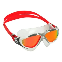 Aqua Sphere Vista Red Titanium Mirrored Goggles - White/ Red -Swimsuit Store tumbnail ddb20c58 12e4 4229 b201 ebf724074d01