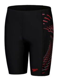 Speedo Boy's Plastisol Placement Jammer - Black/ Fed Red/ Dapple Grey 13 Speedo Boy's Plastisol Placement Jammer - Black/ Fed Red/ Dapple Grey -Swimsuit Store tumbnail e3c4b586 6701 4a7c b385 9b2e07b01d02