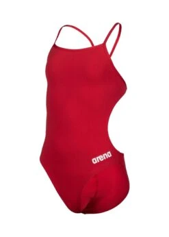 Arena Girl's Team Challenge Back Solid Swimsuit - Red/White -Swimsuit Store tumbnail e802e108 4a86 4045 a955 567ad4d9f8a2