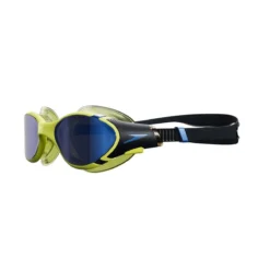 Speedo Biofuse 2.0 Mirrored Goggles - Black/ Hyper/ Sapphire