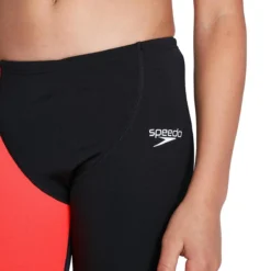 Speedo Boy's Fastskin Junior Endurance+ High Waisted Jammer - Black/ Phoenix Red/ Oxid Grey -Swimsuit Store tumbnail f840fa81 351d 41b0 bf54 522782b0b07f