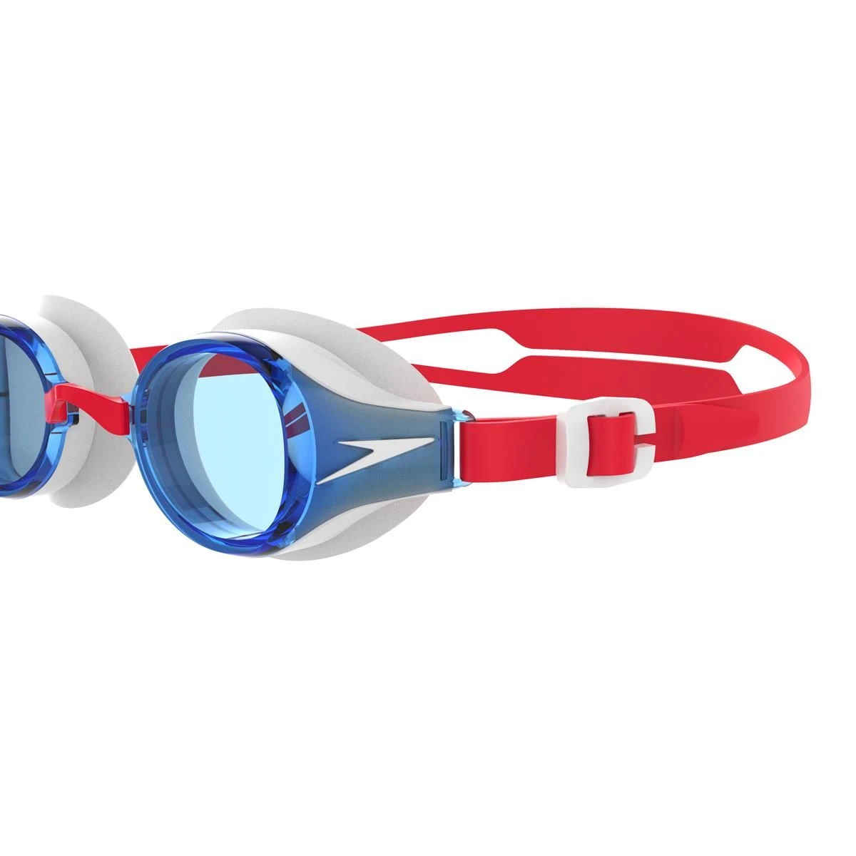 Speedo Hydropure Junior Goggles - Red/ White/ Blue 1 Speedo Hydropure Junior Goggles - Red/ White/ Blue