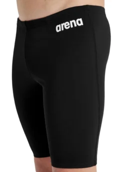 Arena Boy's Team Solid Jammer - Black/White -Swimsuit Store tumbnail fd7525fa cc32 4947 94cd 4263f2563c73