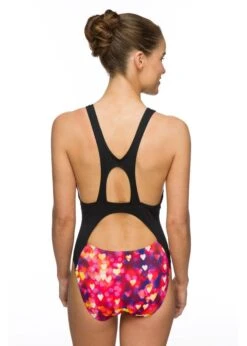 Maru Girls Lighthearted Pacer Swimsuit - Pink 9 Maru Girls Lighthearted Pacer Swimsuit - Pink -Swimsuit Store upload fs6074 back