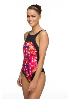 Maru Girls Lighthearted Pacer Swimsuit - Pink 10 Maru Girls Lighthearted Pacer Swimsuit - Pink -Swimsuit Store upload fs6074 side left