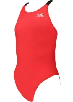 Yingfa 613-3 Girls Swimming Costume Red / Black